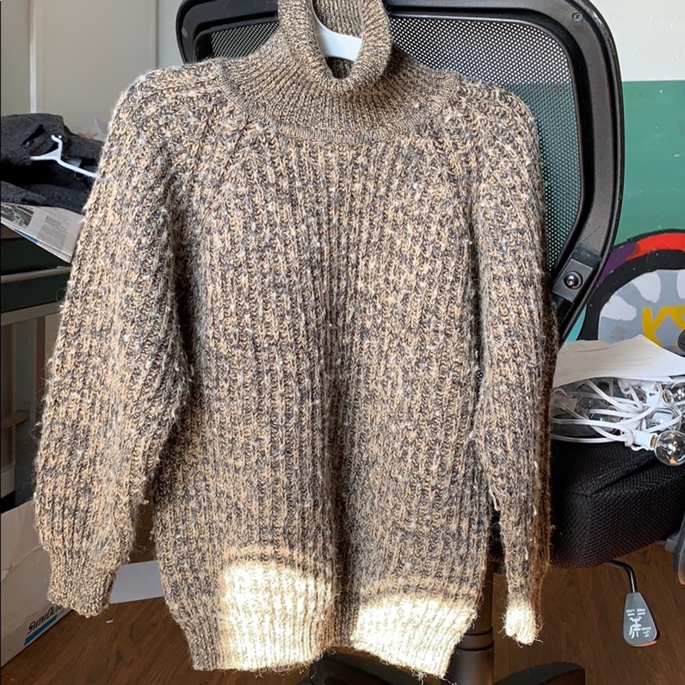 Vintage fuzzy turtleneck